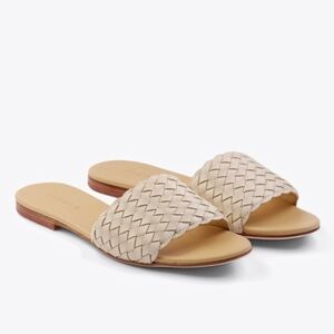 Nisolo Isla Woven Slide Sandals US 9.5